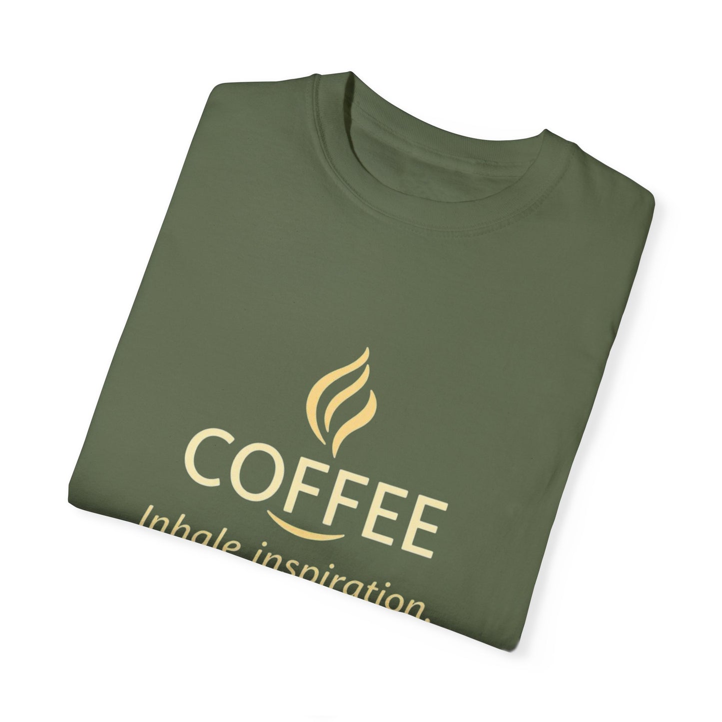 Coffee Unisex Garment-Dyed T-shirt