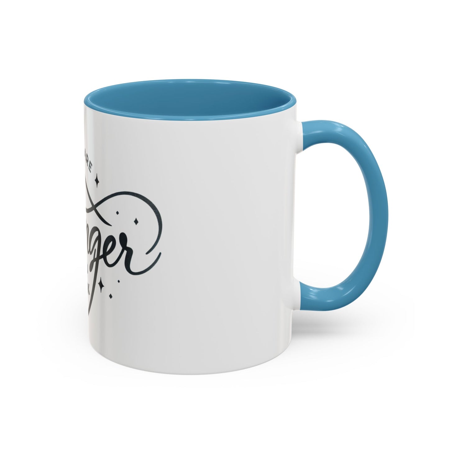 Motivational Accent Coffee Mug - "You Are Stronger Than You Think"