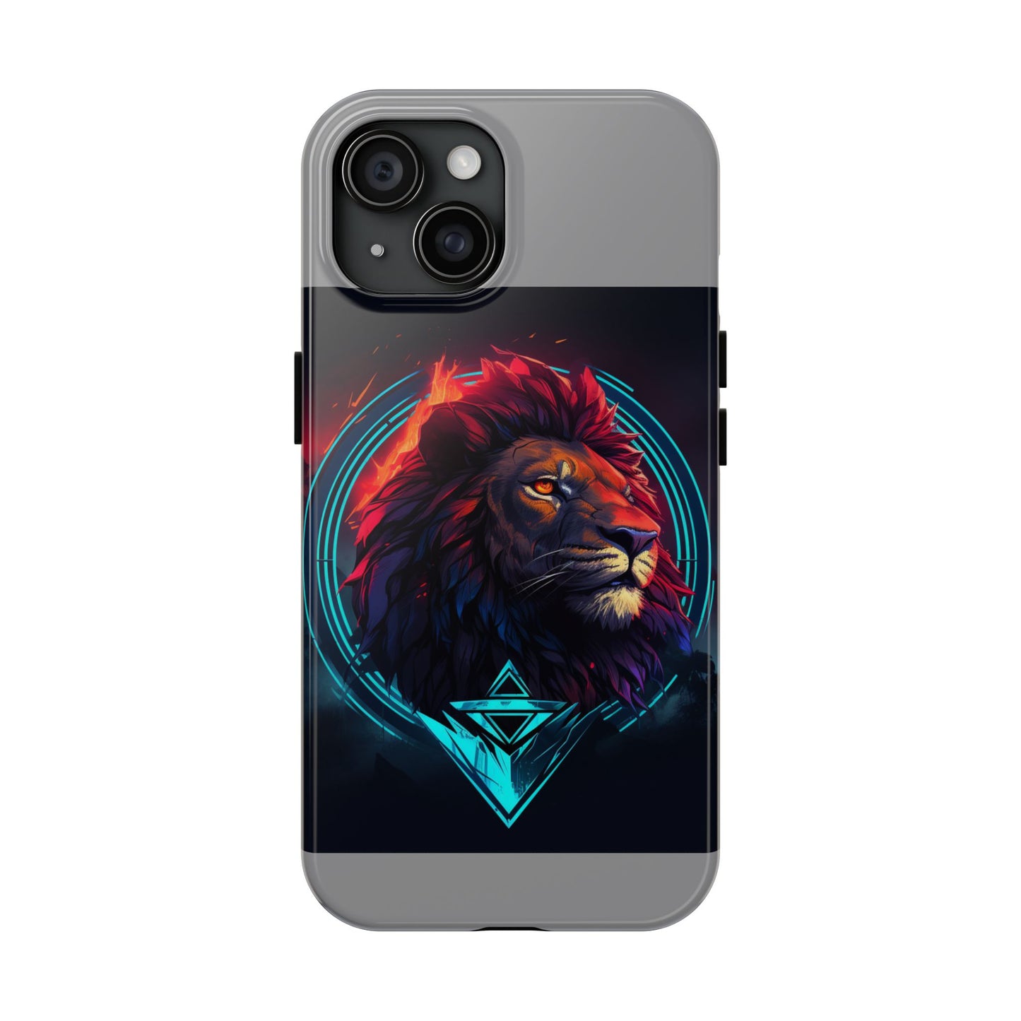 Majestic Lion Tough Phone Case - Rugged Protection for Animal Lovers