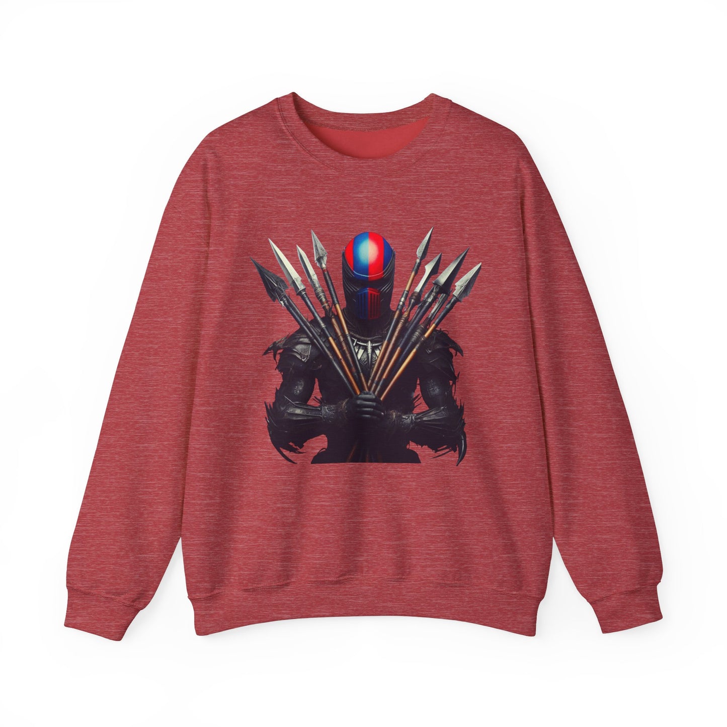 Fierce Warrior Graphic Sweatshirt - Unisex Heavy Blend™ Crewneck