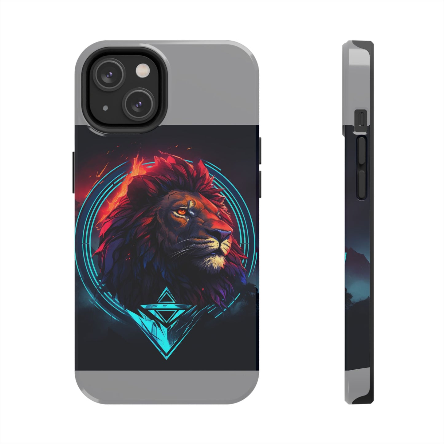 Majestic Lion Tough Phone Case - Rugged Protection for Animal Lovers