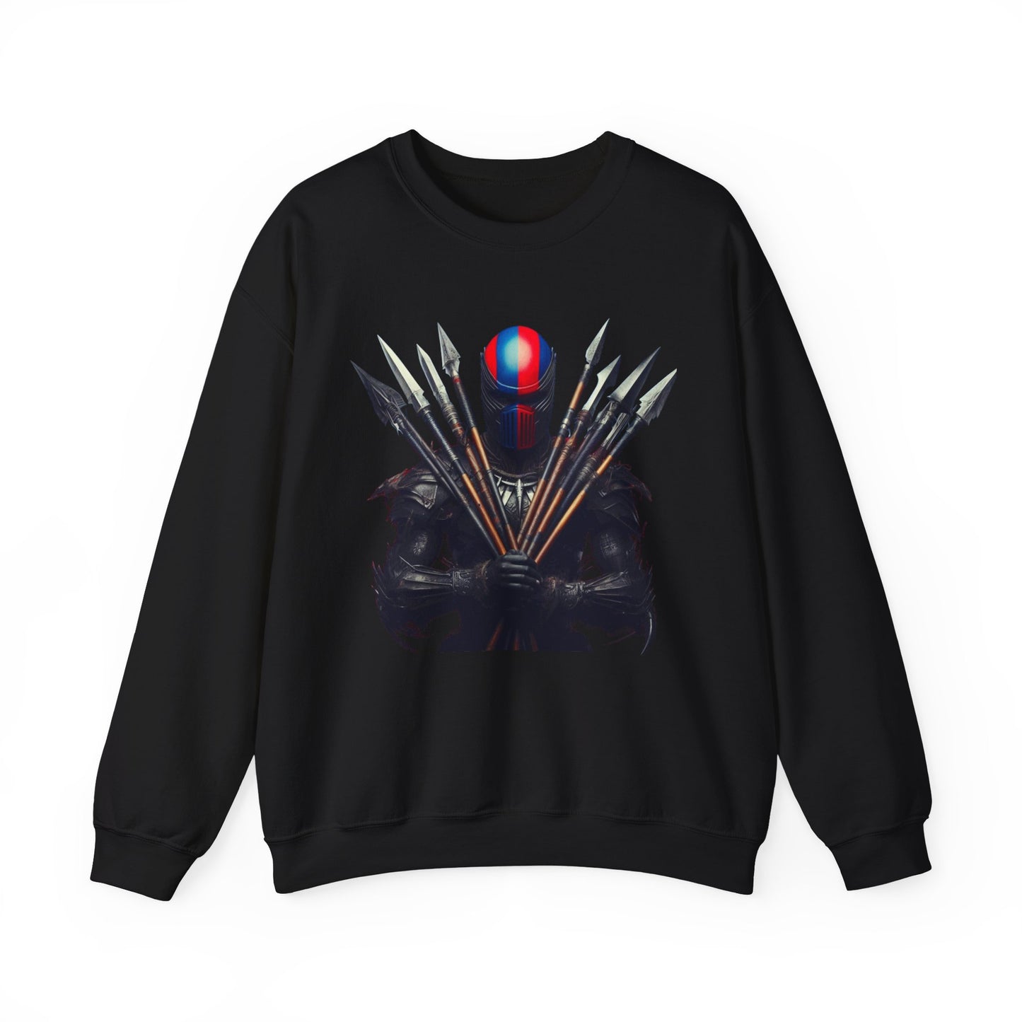 Fierce Warrior Graphic Sweatshirt - Unisex Heavy Blend™ Crewneck