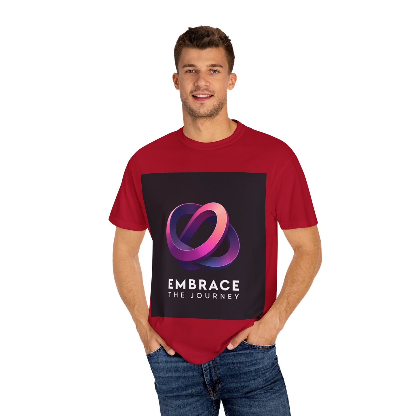 Embrace the Journey Unisex Garment-Dyed T-Shirt