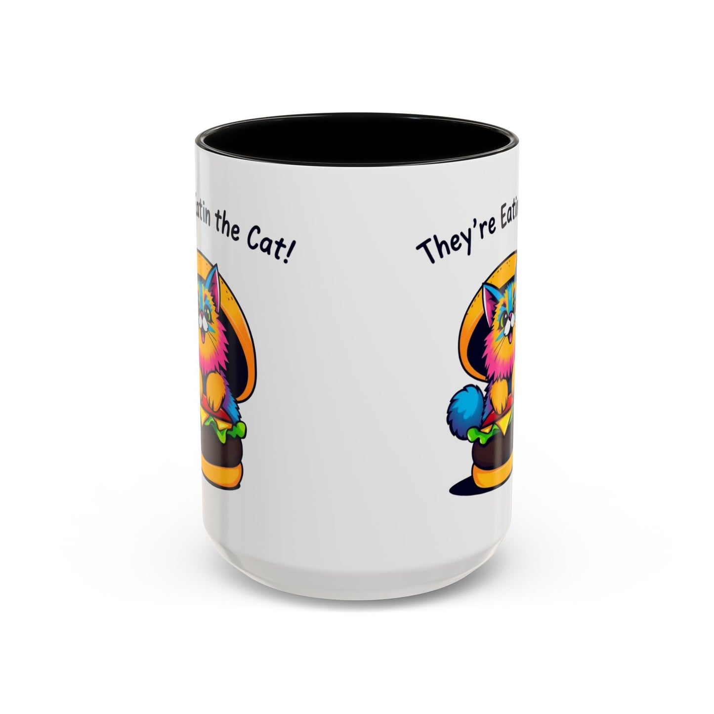 Whimsical Cat Themed Coffee Mug – Fun Pet Lover's Gift