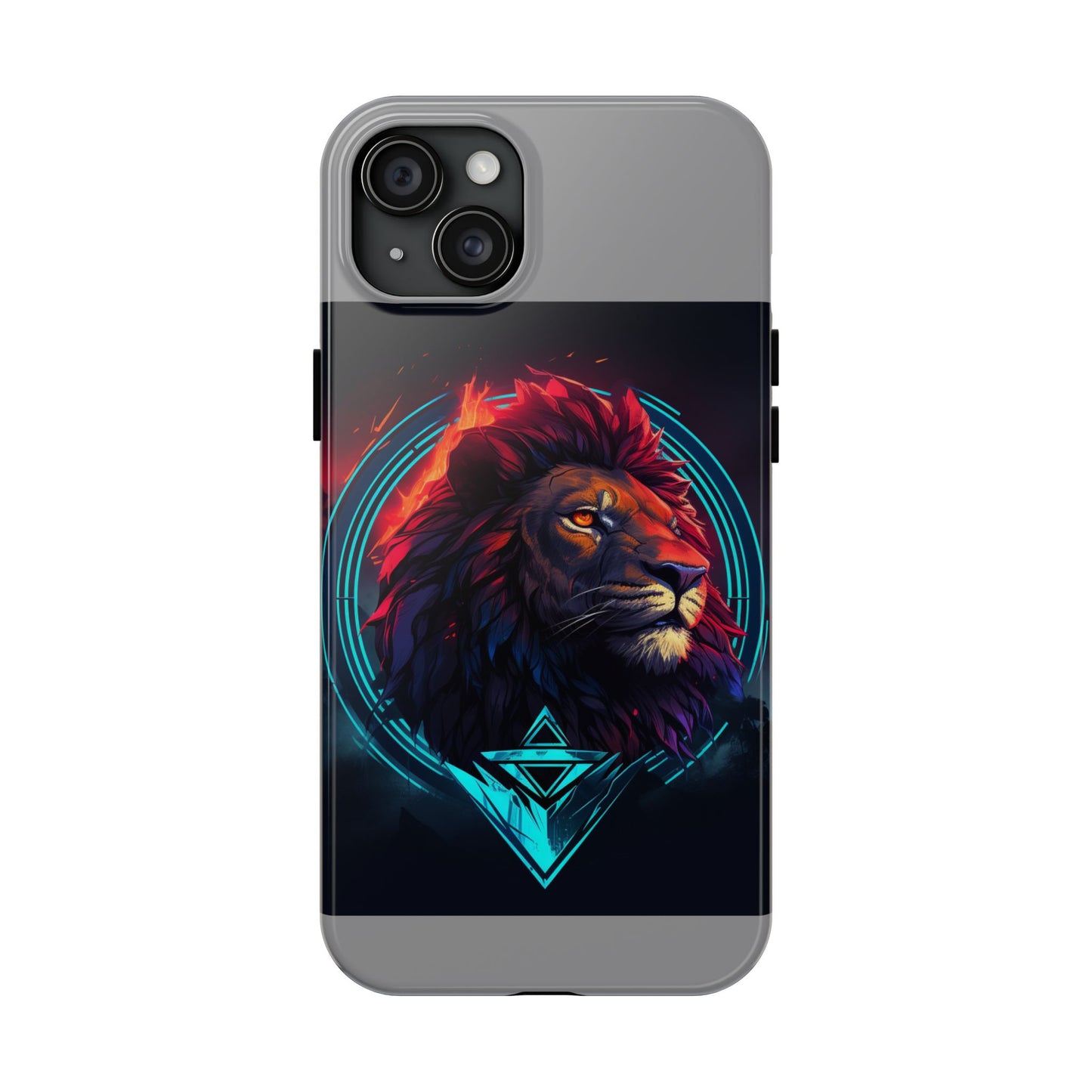 Majestic Lion Tough Phone Case - Rugged Protection for Animal Lovers