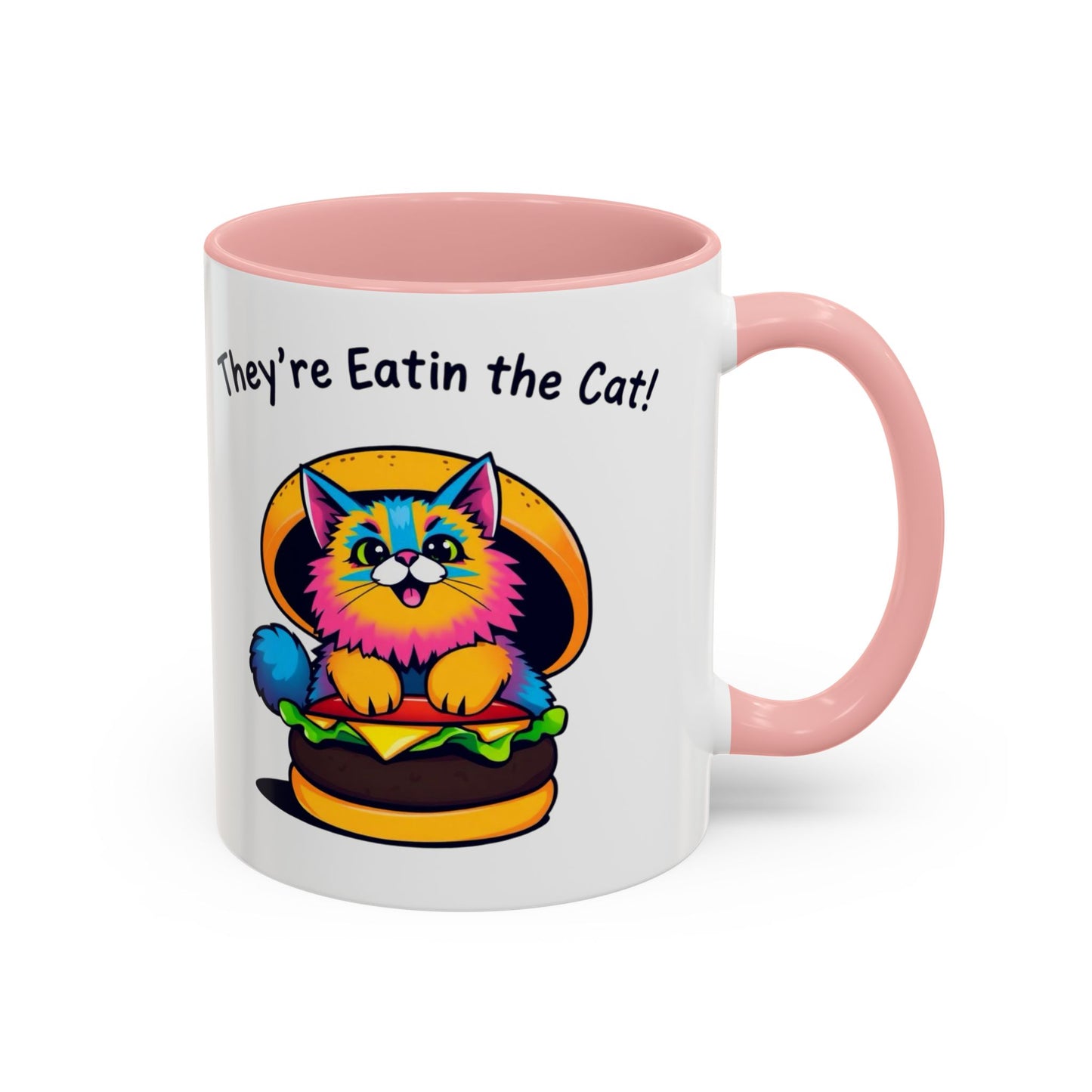 Whimsical Cat Themed Coffee Mug – Fun Pet Lover's Gift