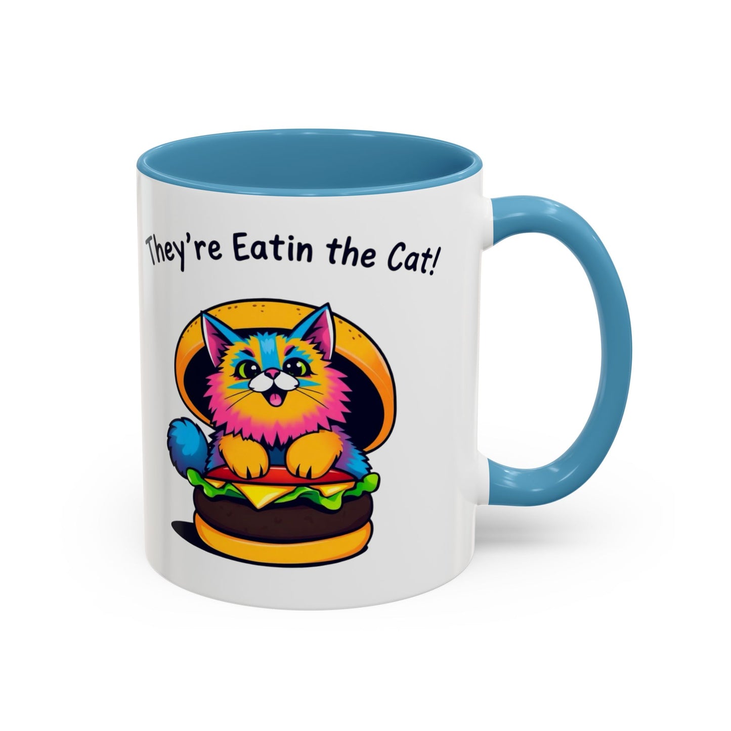 Whimsical Cat Themed Coffee Mug – Fun Pet Lover's Gift