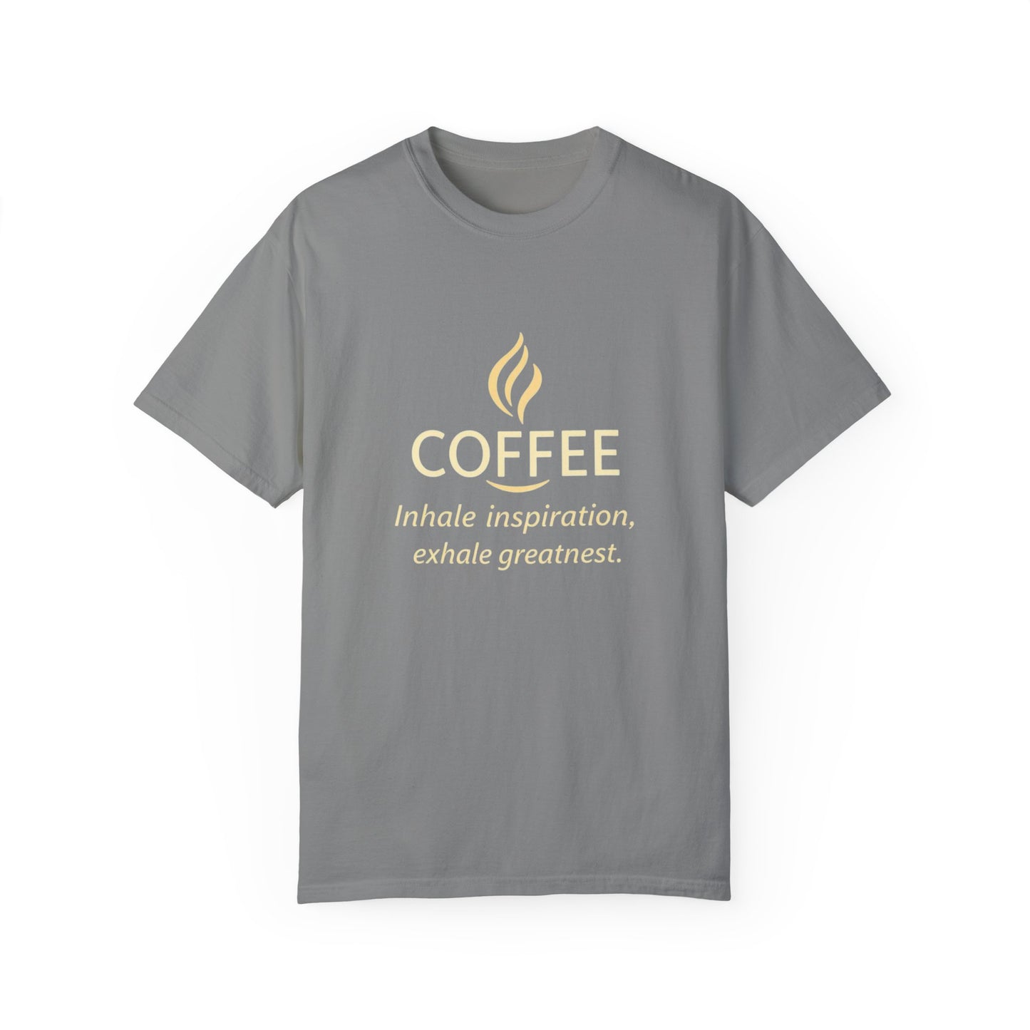 Coffee Unisex Garment-Dyed T-shirt