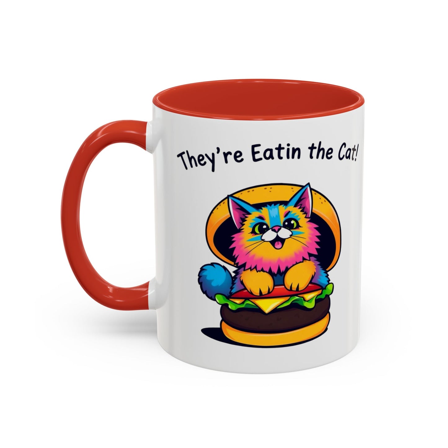 Whimsical Cat Themed Coffee Mug – Fun Pet Lover's Gift