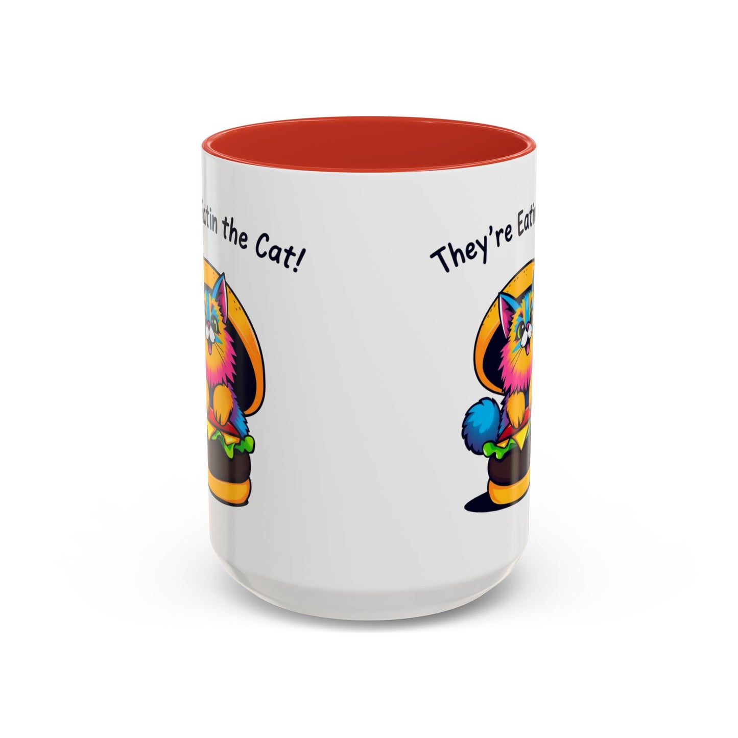 Whimsical Cat Themed Coffee Mug – Fun Pet Lover's Gift