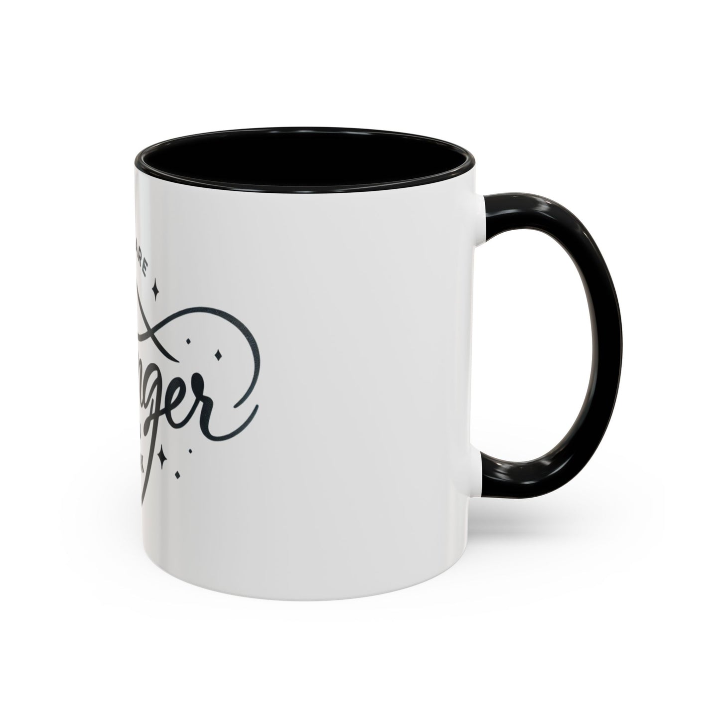 Motivational Accent Coffee Mug - "You Are Stronger Than You Think"