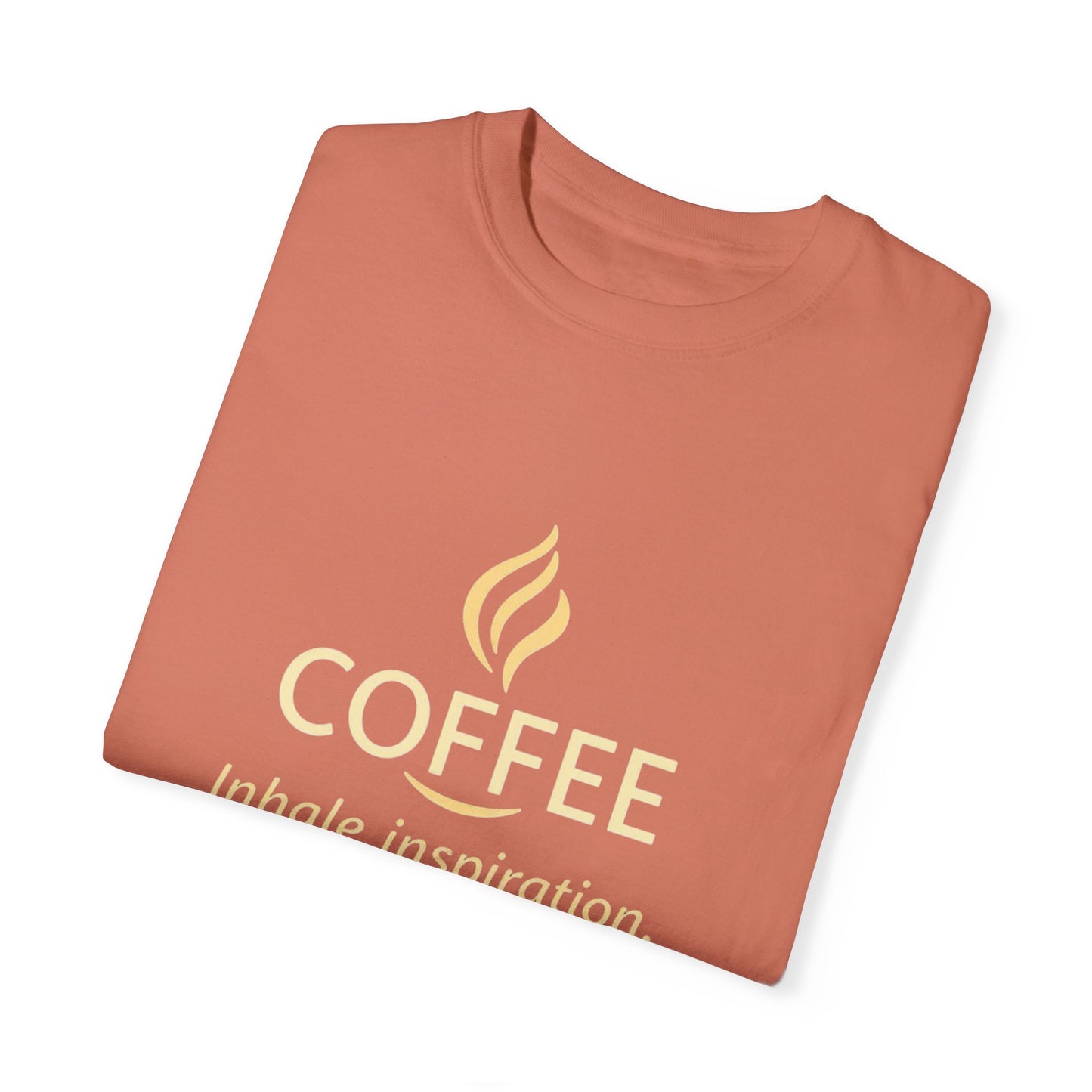 Coffee Unisex Garment-Dyed T-shirt