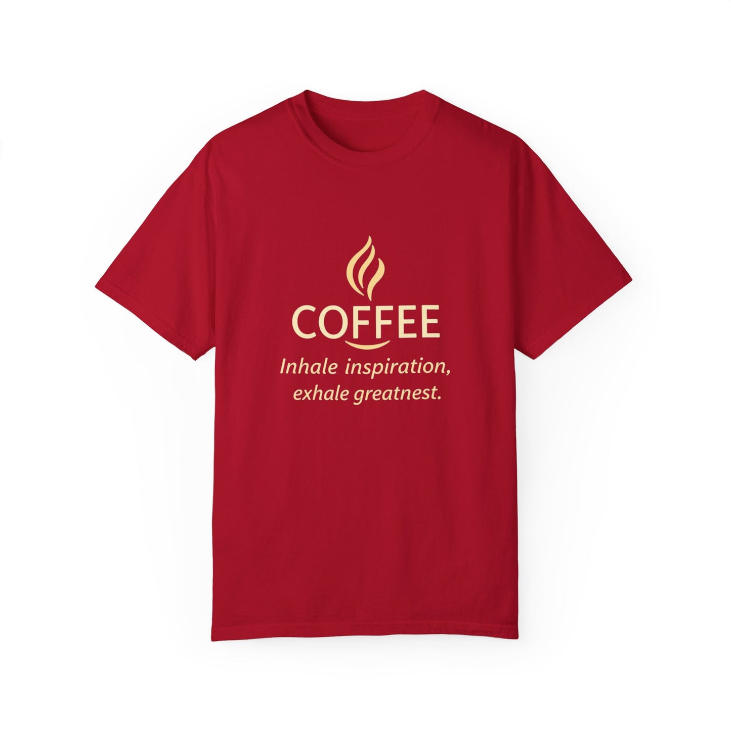 Coffee Unisex Garment-Dyed T-shirt