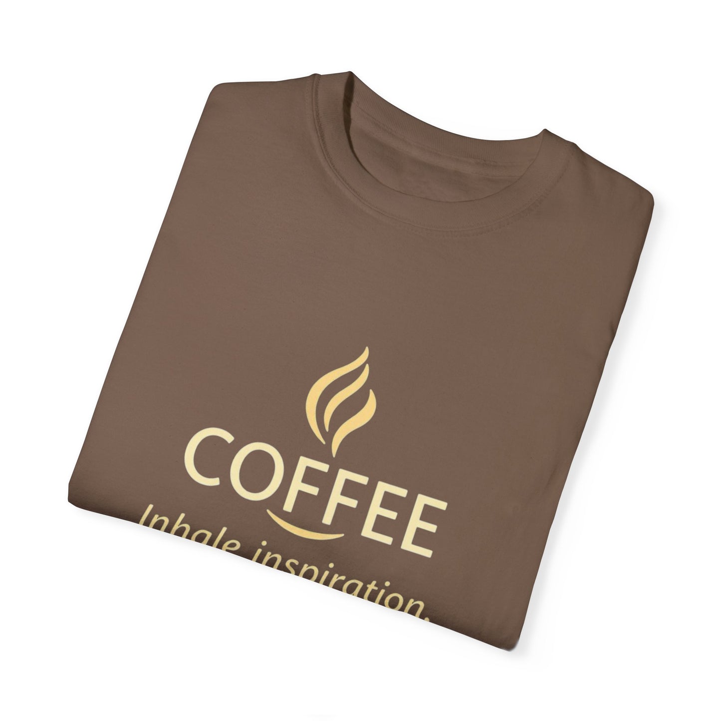 Coffee Unisex Garment-Dyed T-shirt