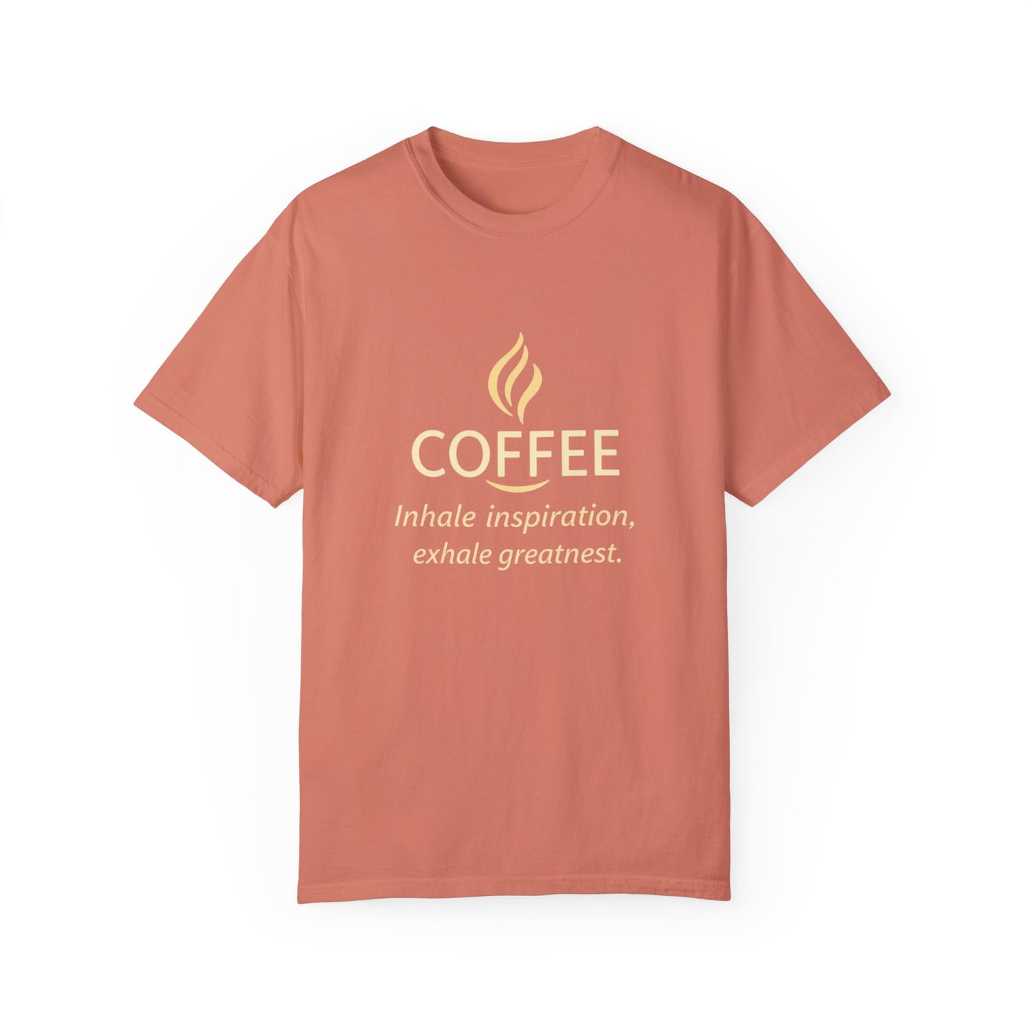 Coffee Unisex Garment-Dyed T-shirt