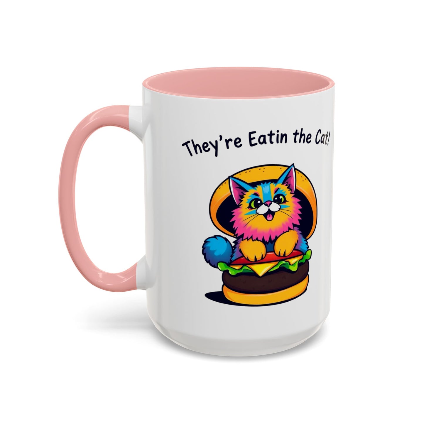 Whimsical Cat Themed Coffee Mug – Fun Pet Lover's Gift