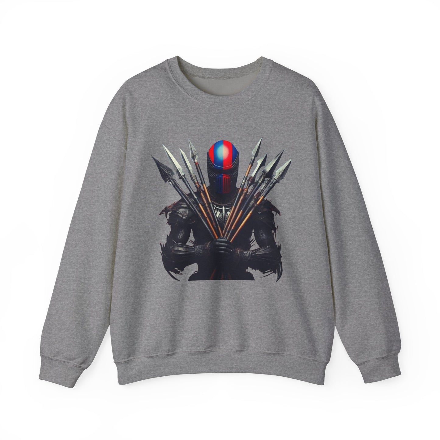 Fierce Warrior Graphic Sweatshirt - Unisex Heavy Blend™ Crewneck