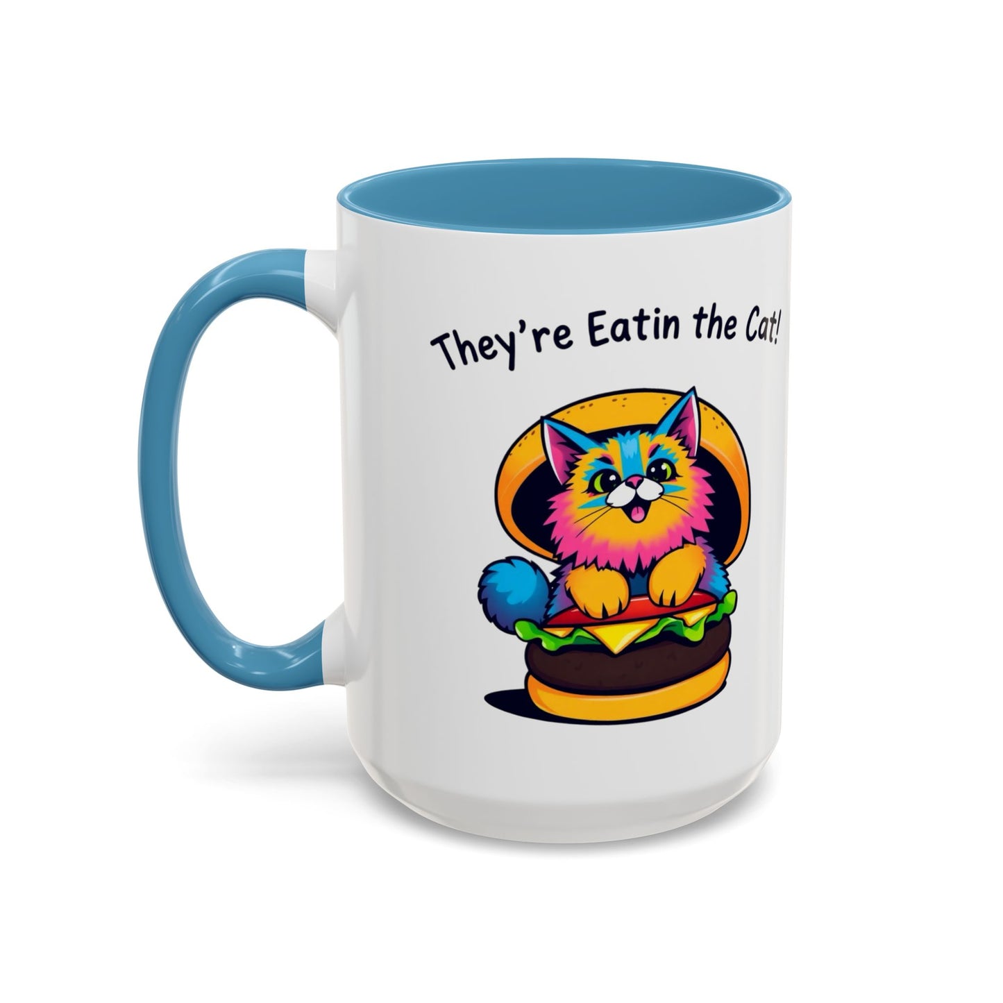 Whimsical Cat Themed Coffee Mug – Fun Pet Lover's Gift