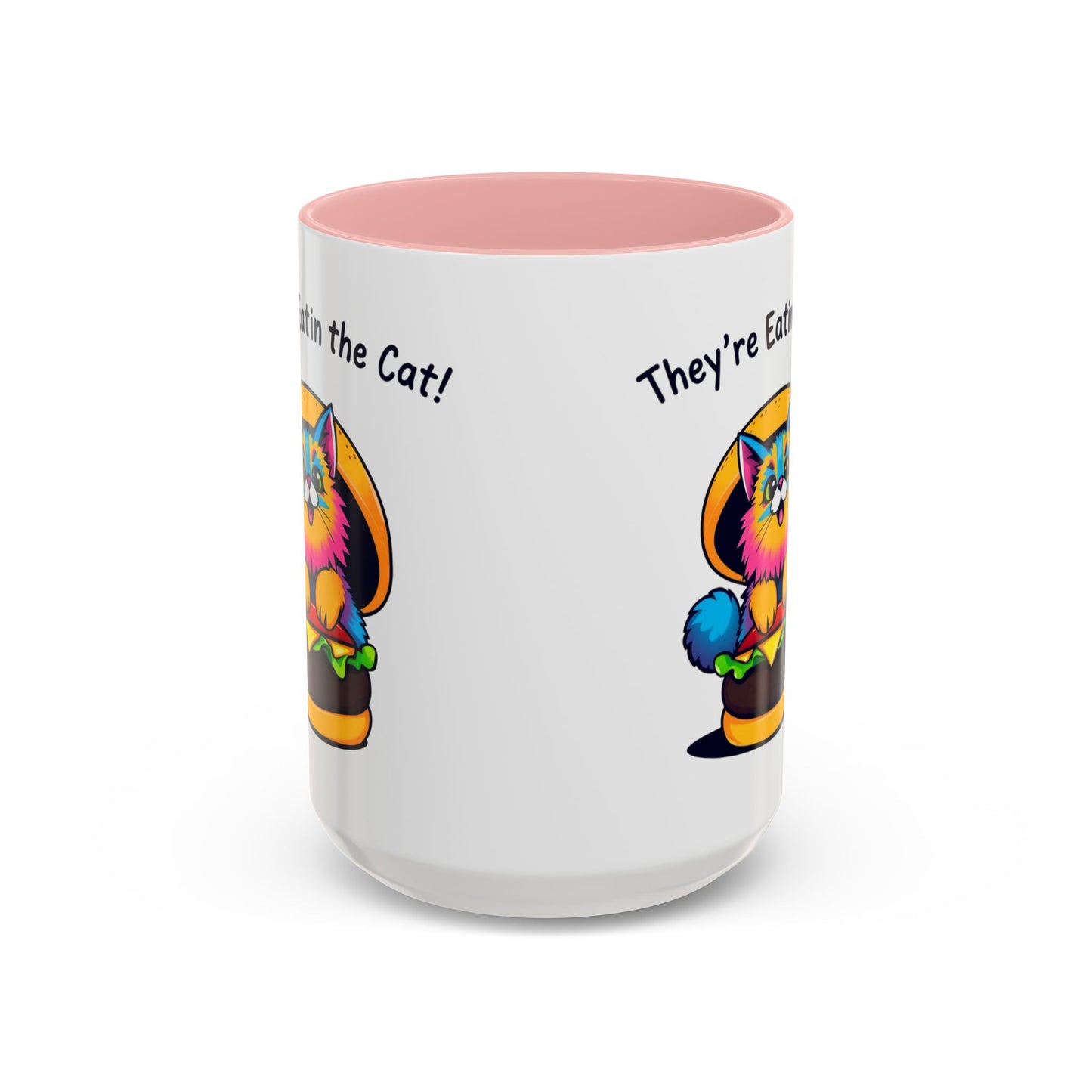 Whimsical Cat Themed Coffee Mug – Fun Pet Lover's Gift