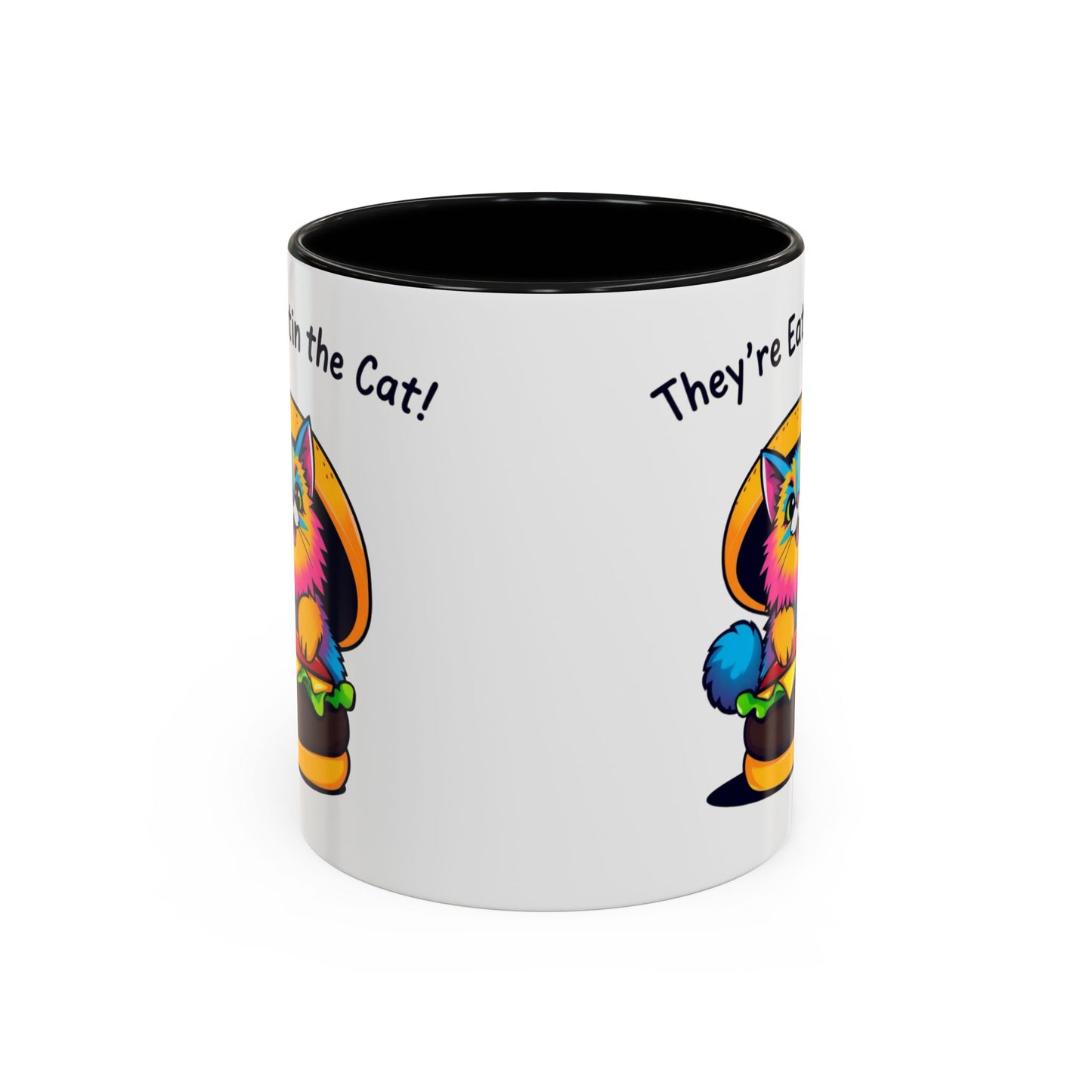 Whimsical Cat Themed Coffee Mug – Fun Pet Lover's Gift