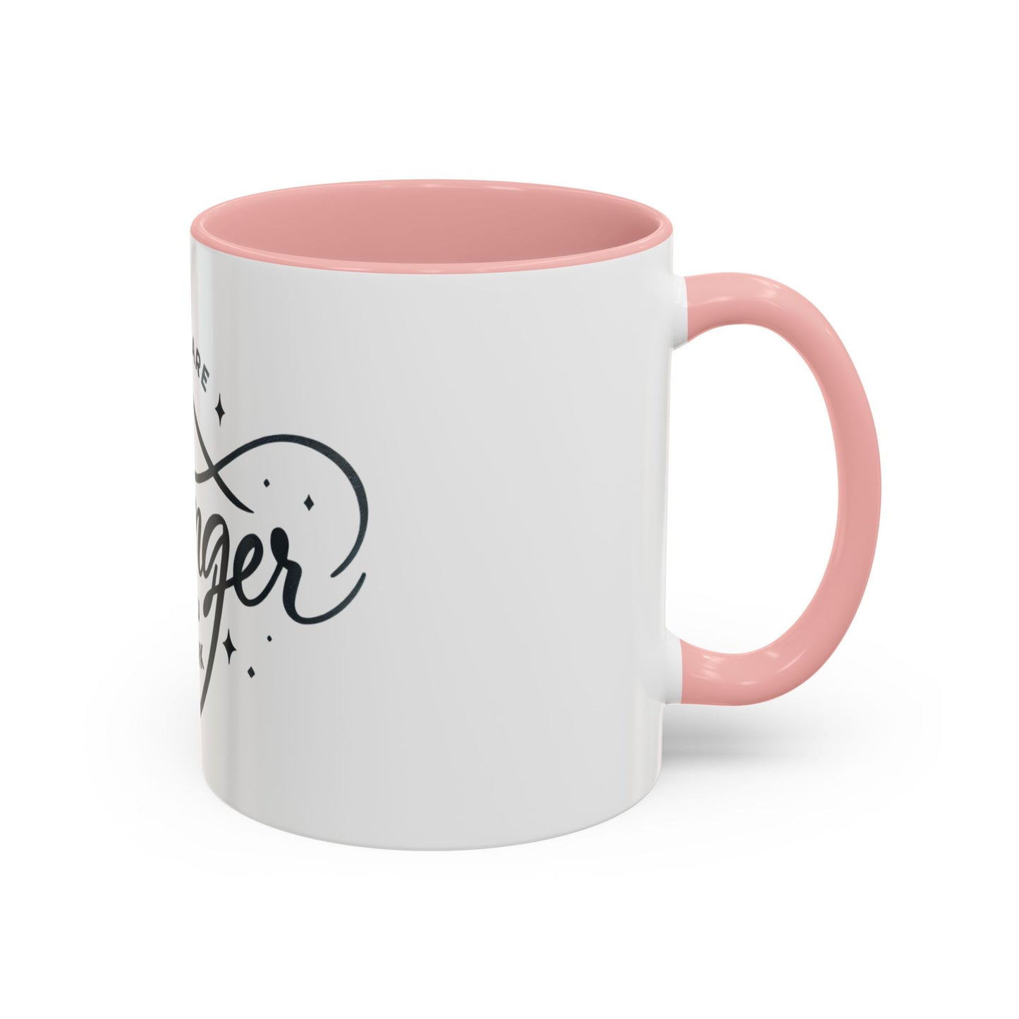 Motivational Accent Coffee Mug - "You Are Stronger Than You Think"