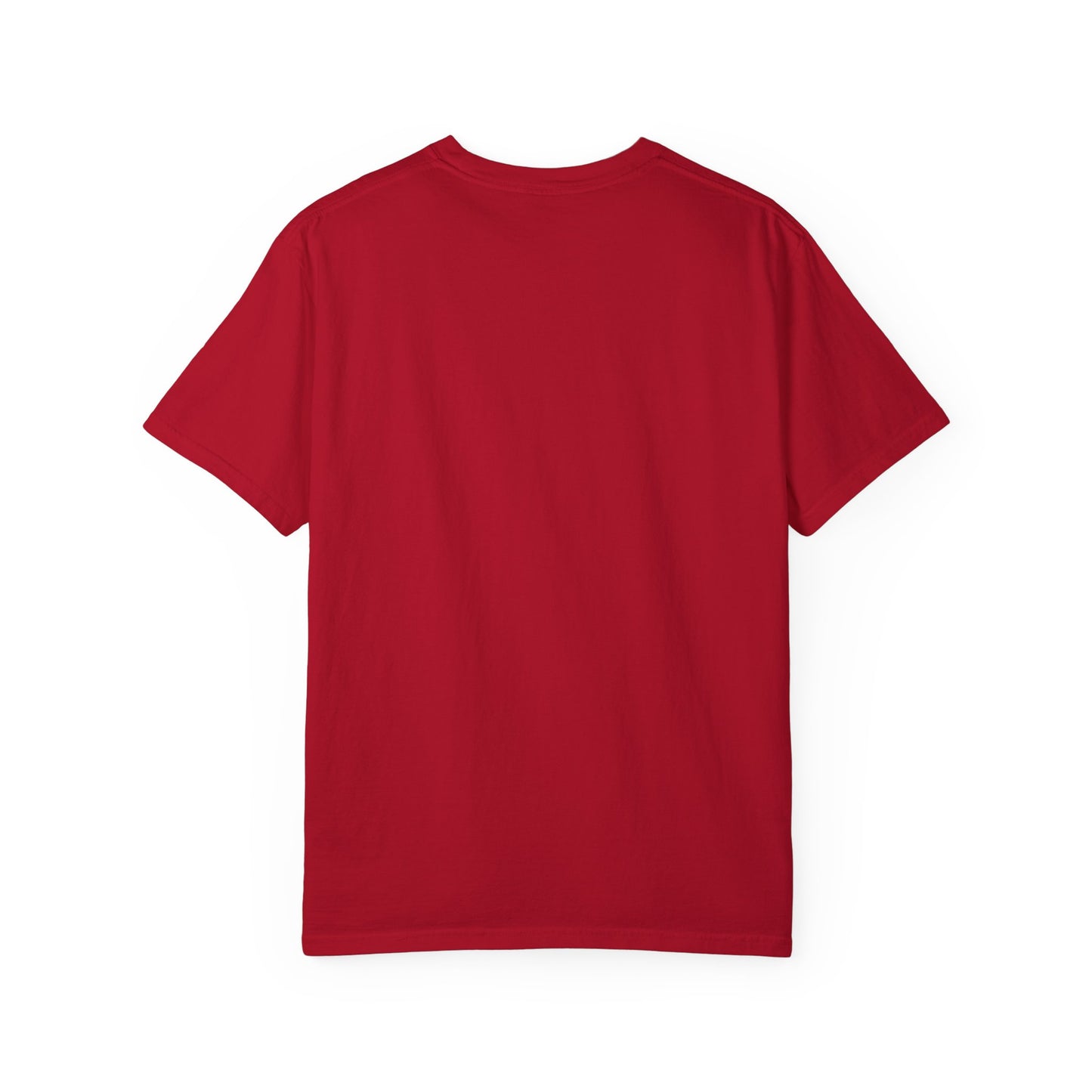 Vibrant Red Leaf Unisex Garment-Dyed T-Shirt