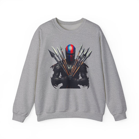 Fierce Warrior Graphic Sweatshirt - Unisex Heavy Blend™ Crewneck