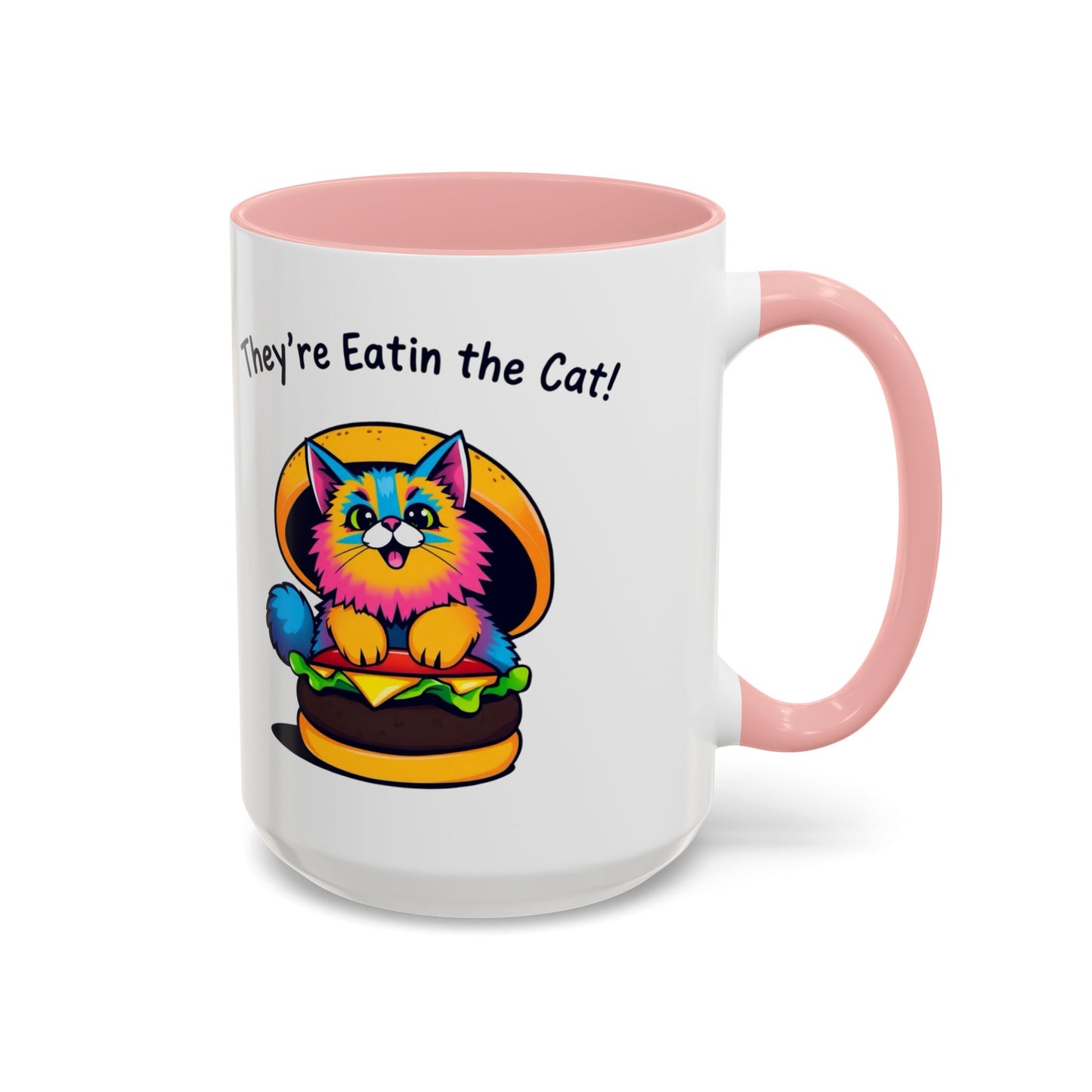 Whimsical Cat Themed Coffee Mug – Fun Pet Lover's Gift