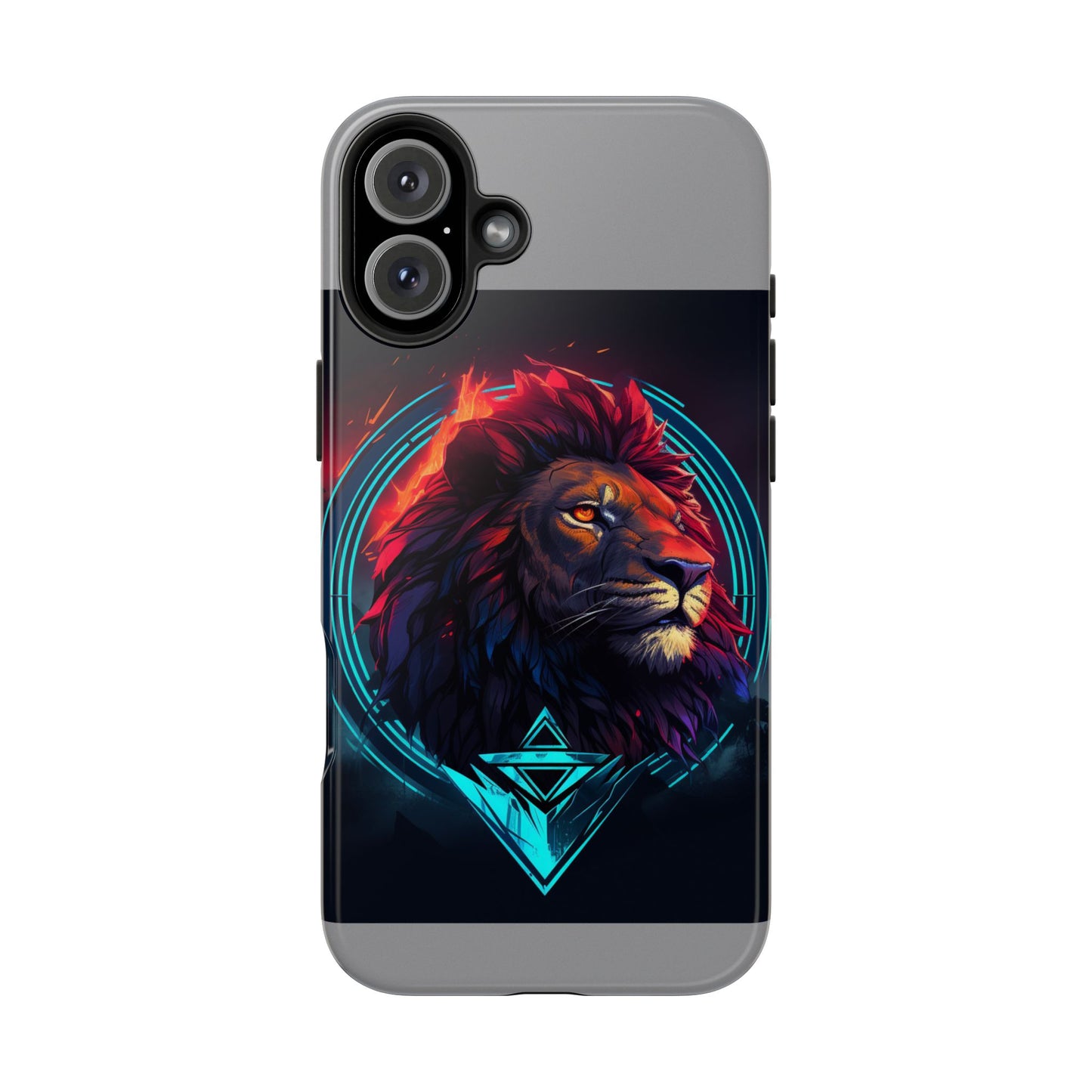 Majestic Lion Tough Phone Case - Rugged Protection for Animal Lovers