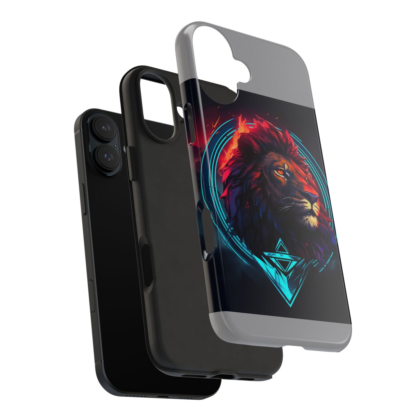 Majestic Lion Tough Phone Case - Rugged Protection for Animal Lovers