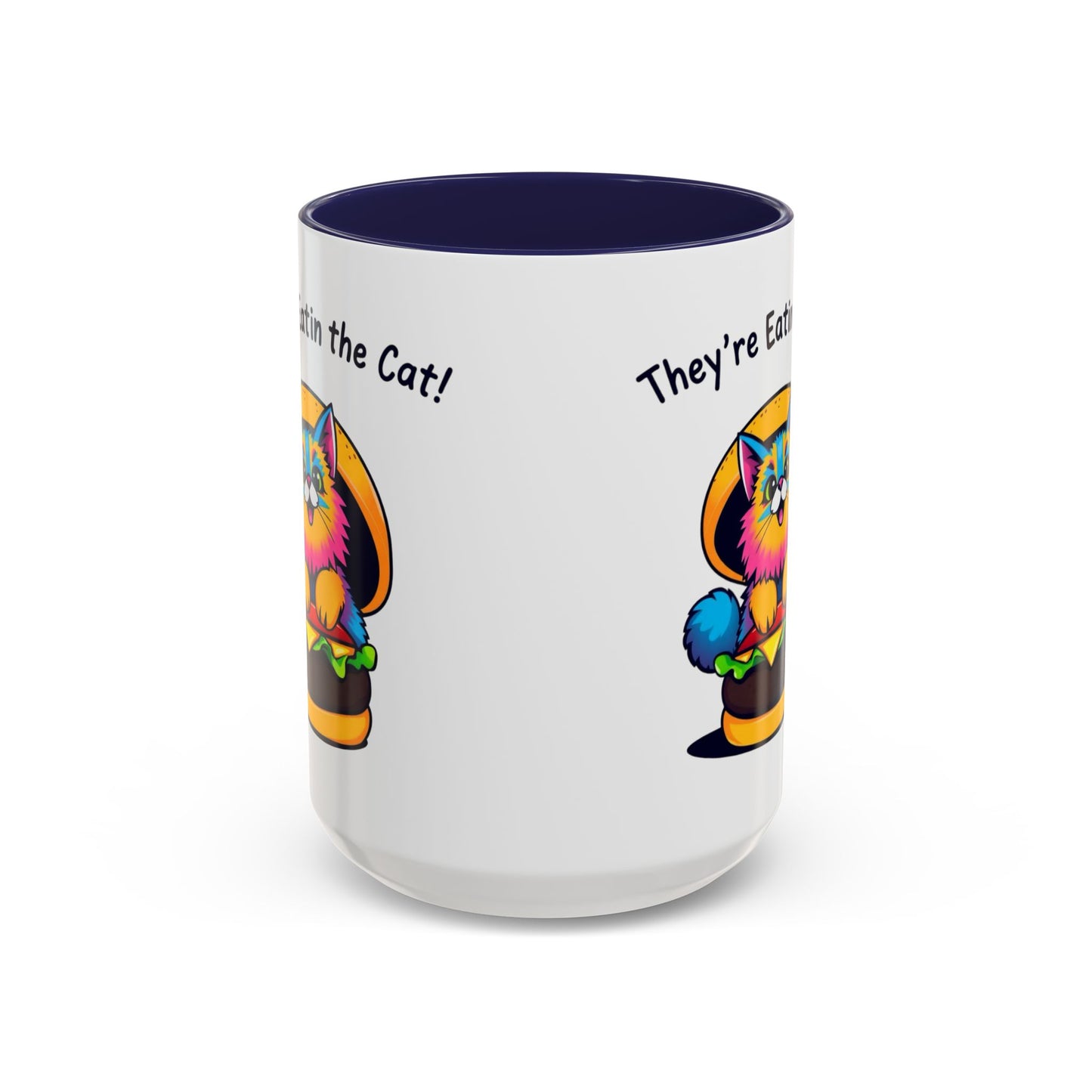 Whimsical Cat Themed Coffee Mug – Fun Pet Lover's Gift