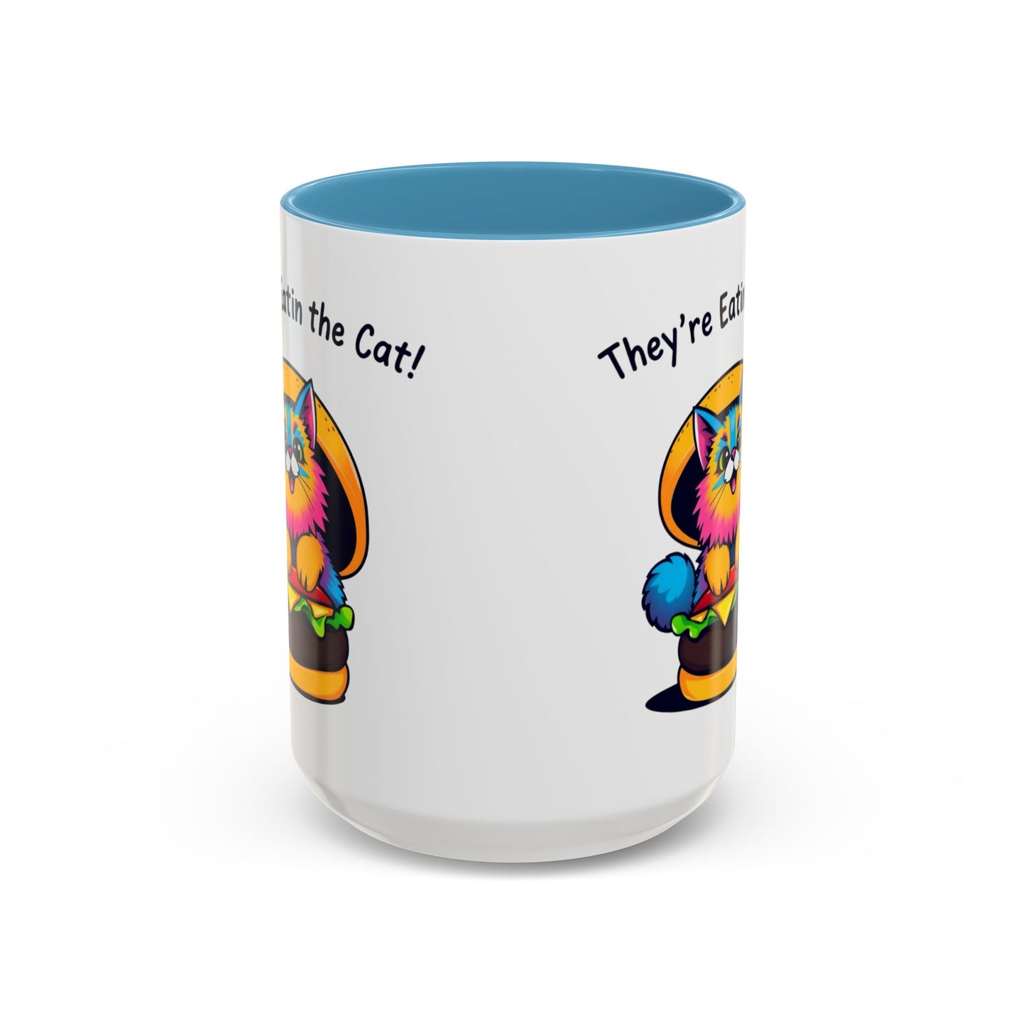 Whimsical Cat Themed Coffee Mug – Fun Pet Lover's Gift