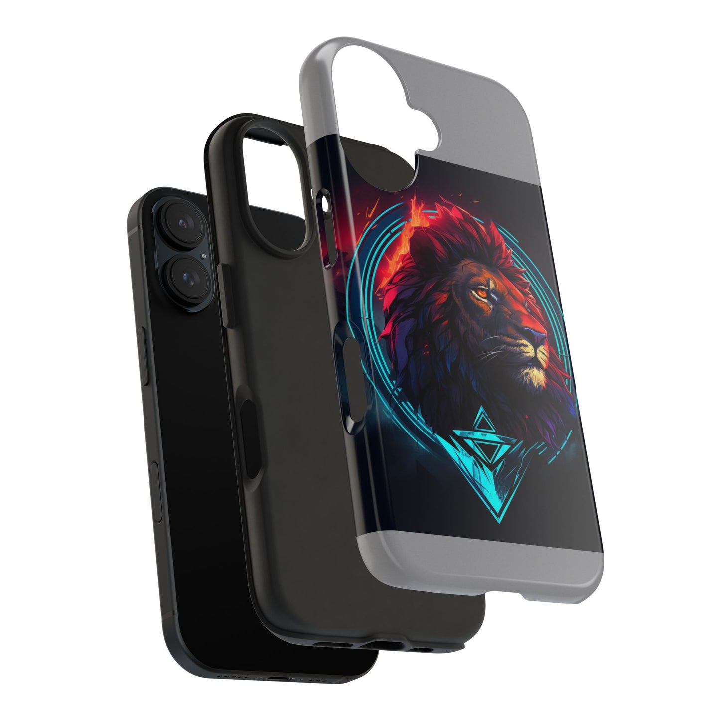 Majestic Lion Tough Phone Case - Rugged Protection for Animal Lovers