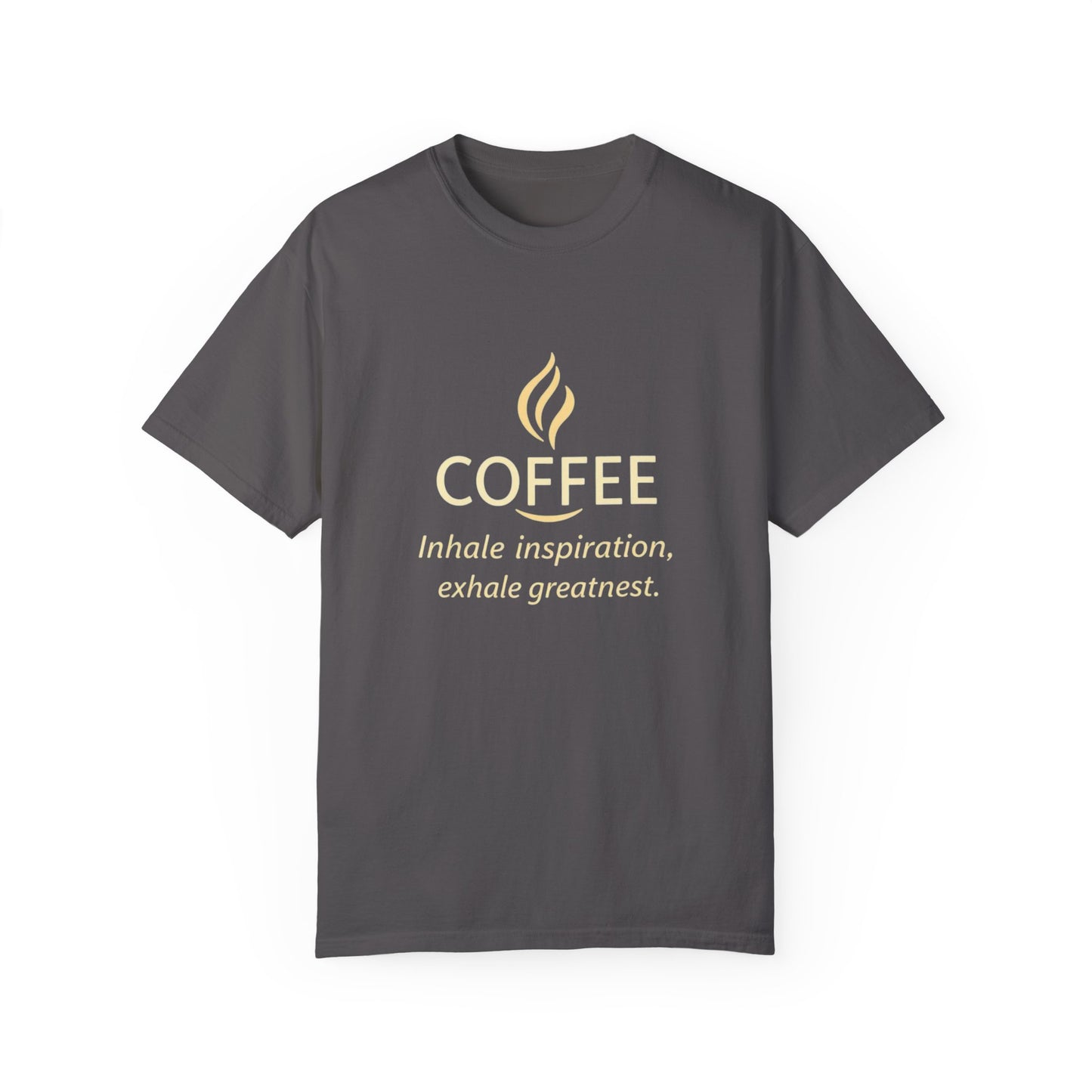 Coffee Unisex Garment-Dyed T-shirt