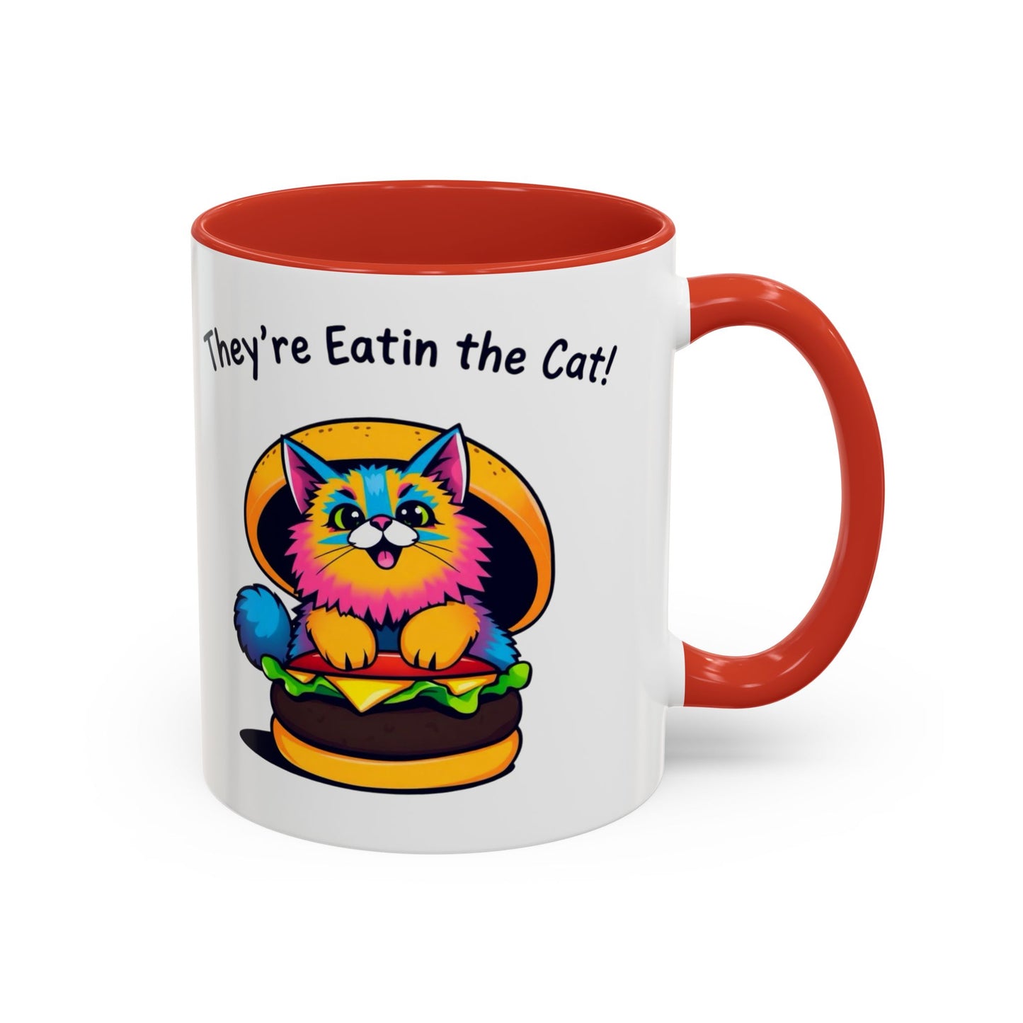 Whimsical Cat Themed Coffee Mug – Fun Pet Lover's Gift