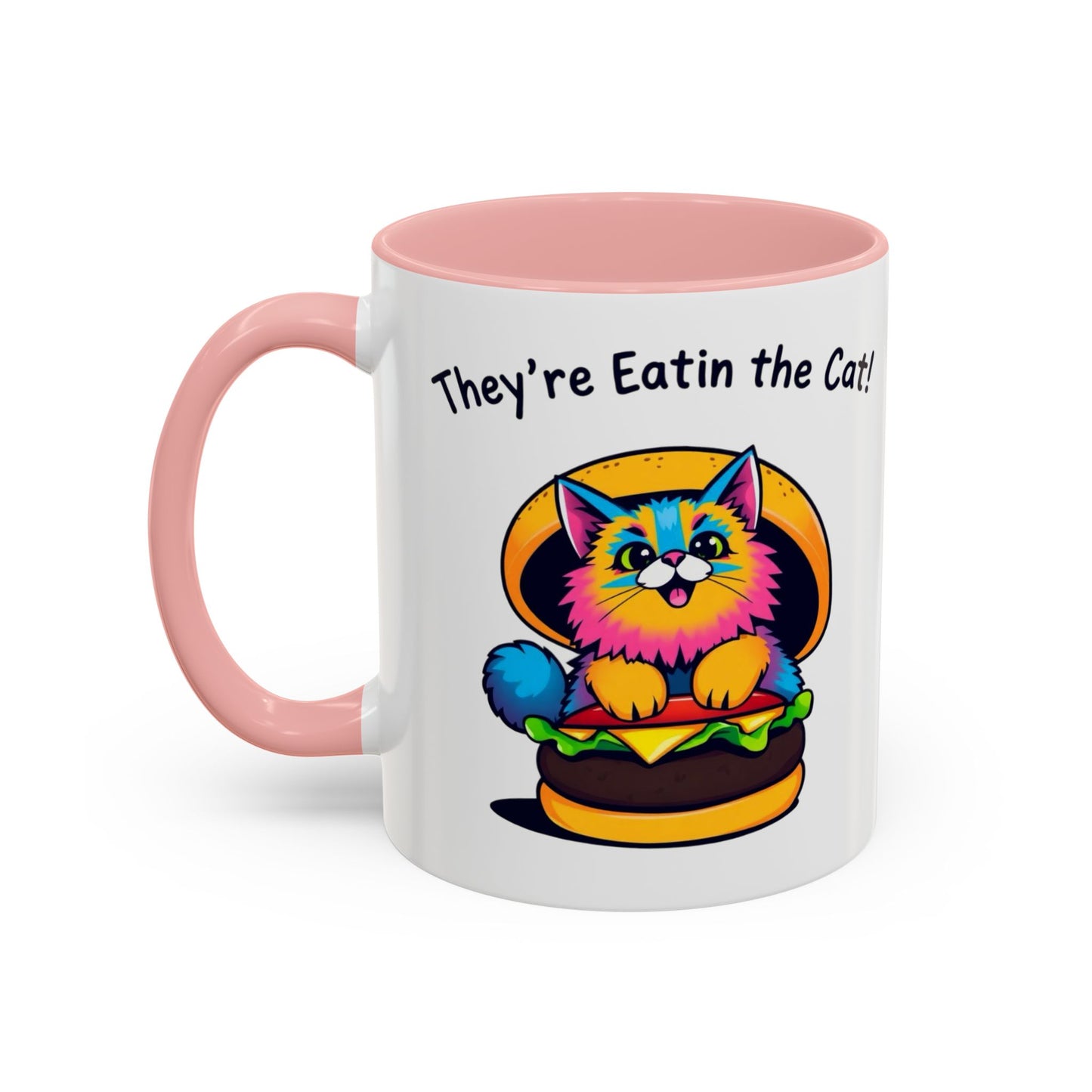 Whimsical Cat Themed Coffee Mug – Fun Pet Lover's Gift