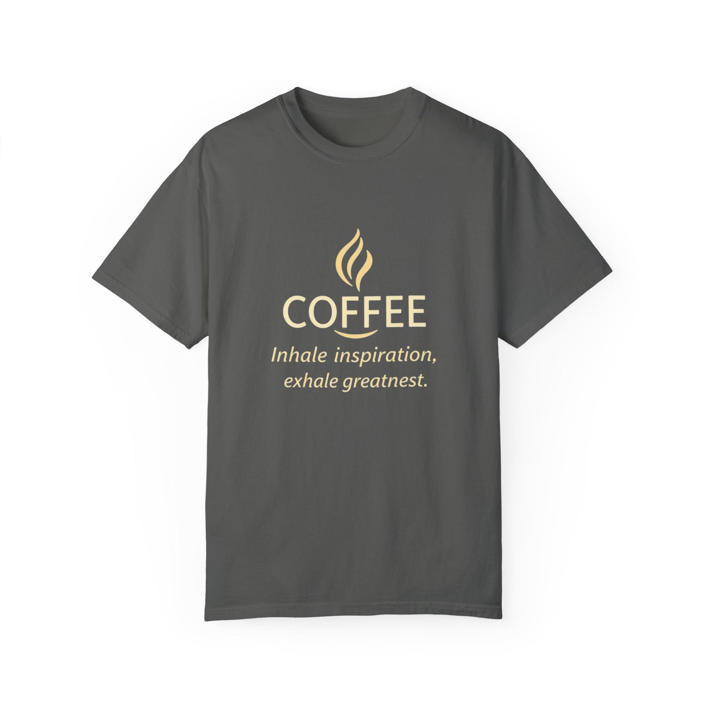 Coffee Unisex Garment-Dyed T-shirt